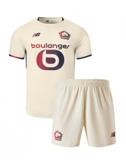 Lille OSC Dječji Gostujuci Dres kompleti 2025-26 Kratak Rukavima (+ kratke hlače)